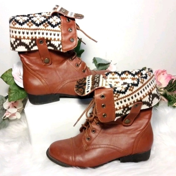 DbDk Shoes - Dbdk Granny Combat Boots